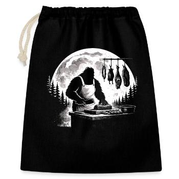Bigfoot Butcher - Gift Bag 40 x 50 cm - black - Front