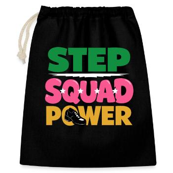 Irish Dance Step-dancing Celtic Fan - Gift Bag 40 x 50 cm - black - Front