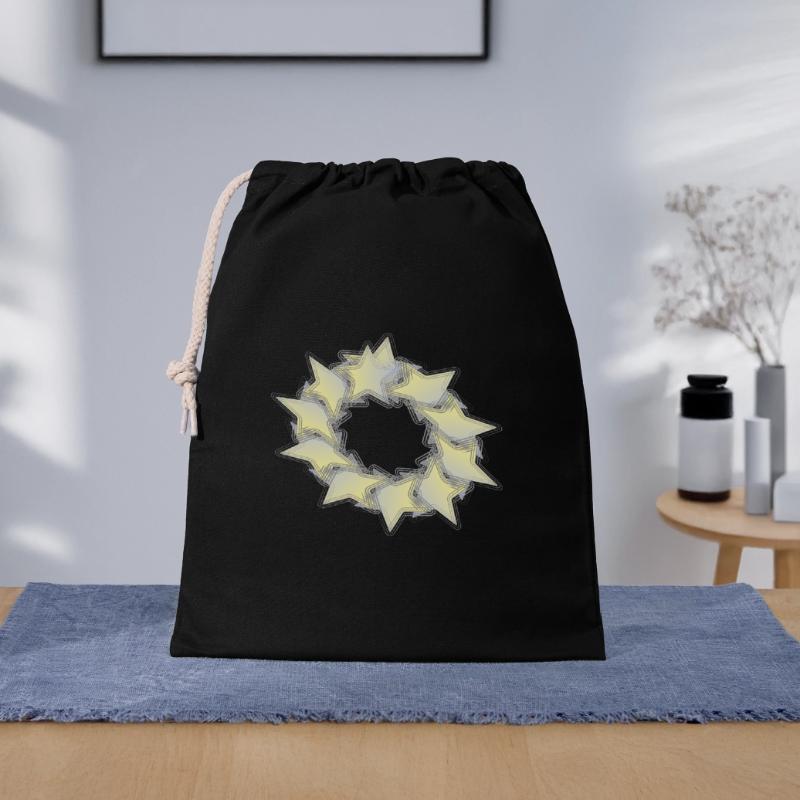 Pattern Star Circle effect Gift Bag 40 x 50 cm