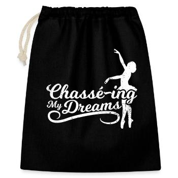 Ballet Motivation - Gift Bag 40 x 50 cm - black - Front