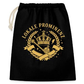 Local celebrities - Gift Bag 40 x 50 cm - black - Front