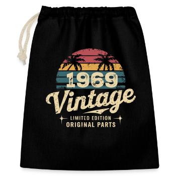 Génial depuis 1969 cadeau anniversaire 1969 - Sac cadeau 40 x 50 cm - noir - Devant
