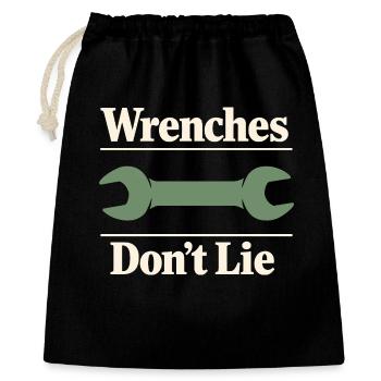 Tractor Mechanic Diesel Repair Tech - Gift Bag 40 x 50 cm - black - Front