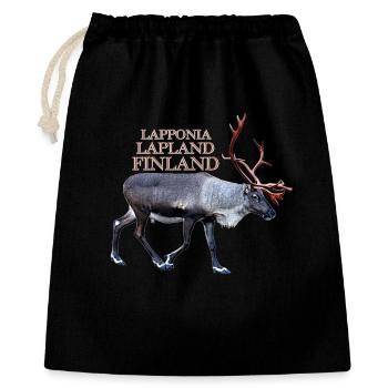 Lapponia - Gift Bag 40 x 50 cm - black - Front