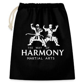 Martial art - Gift Bag 40 x 50 cm - black - Front