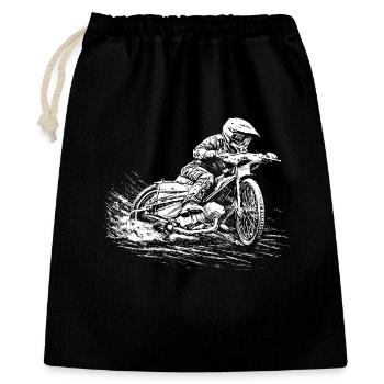 Speedway Speedway – Motorcycle Race - Gift Bag 40 x 50 cm - black - Front