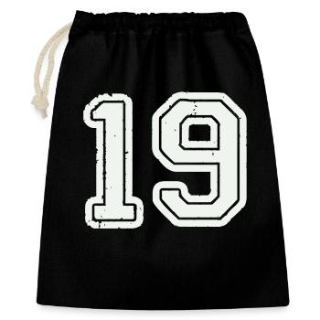 19 - Gift Bag 40 x 50 cm - black - Front