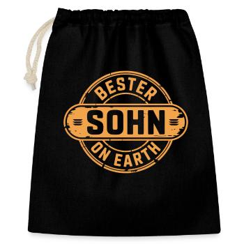 best son - Gift Bag 40 x 50 cm - black - Front