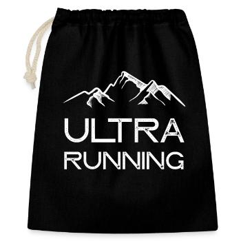 Ultra Running - Gift Bag 40 x 50 cm - black - Front