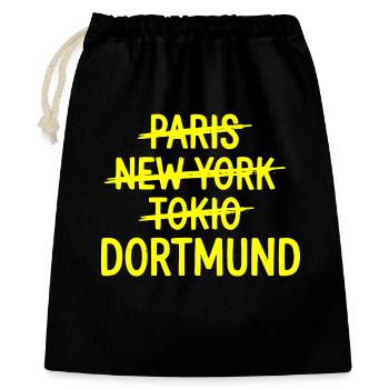 Dortmund, T-shirt de Ruhrpott City, Sweat à capuche, casquette - Sac cadeau 40 x 50 cm - noir - Devant