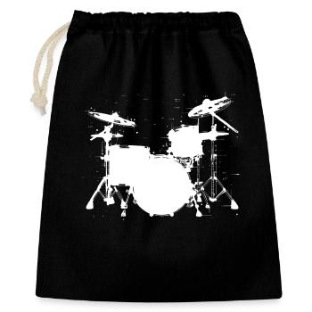 Trapset Drawing - Gift Bag 40 x 50 cm - black - Front