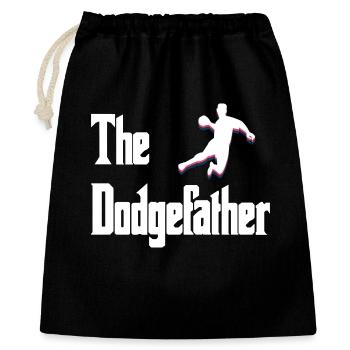 Dodgefather Silhouette Design - Gift Bag 40 x 50 cm - black - Front