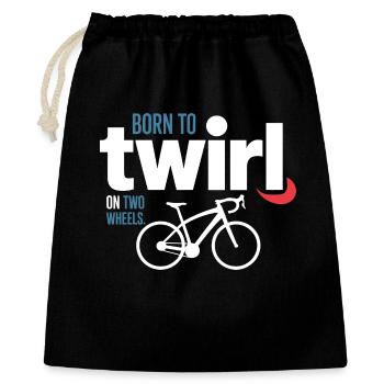 Professional Bicycle Acrobatics Elite Twirl  - Gift Bag 40 x 50 cm - black - Front