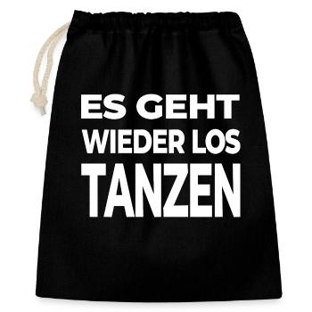 Dance - Gift Bag 40 x 50 cm - black - Front