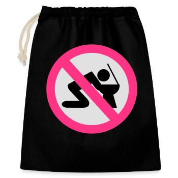 2541614 14674868 alcool - Sac cadeau 40 x 50 cm - noir - Devant