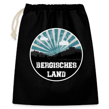 Bergisches Land Skyline Blue Hour - Gift Bag 40 x 50 cm - black - Front