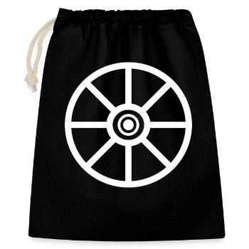 Taranis Wheel  - Gift Bag 40 x 50 cm - black - Front
