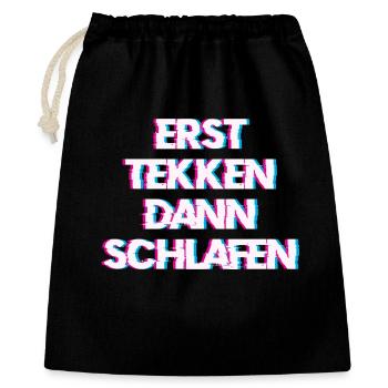 Hardtekk Tekk - Gift Bag 40 x 50 cm - black - Front