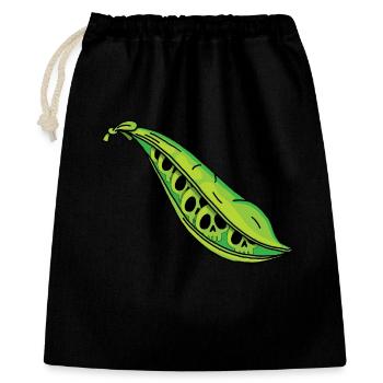 Pea skulls - Gift Bag 40 x 50 cm - black - Front