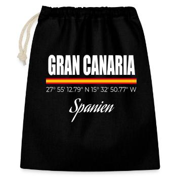 Gran Canaria - Gift Bag 40 x 50 cm - black - Front