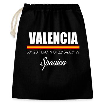 Valencia - Gift Bag 40 x 50 cm - black - Front