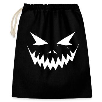 Halloween Face Jagged Smile - Gift Bag 40 x 50 cm - black - Front