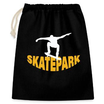 SKATEPARK - Gift Bag 40 x 50 cm - black - Front