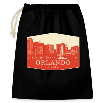Orlando Skyline Vintage Florida - Gift Bag 40 x 50 cm - black - Front