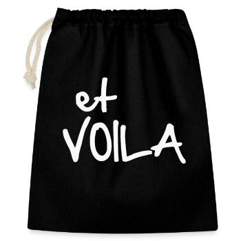 ET VOILA - Gift Bag 40 x 50 cm - black - Front