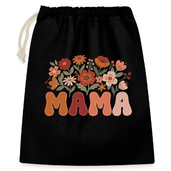 Mama - Sac cadeau 40 x 50 cm - noir - Devant