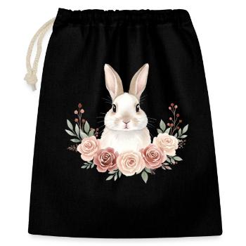 Rabbit - Gift Bag 40 x 50 cm - black - Front