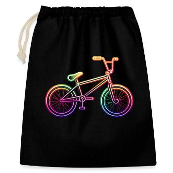 Vélo BMX Neon Rainbow - Sac cadeau 40 x 50 cm - noir - Devant