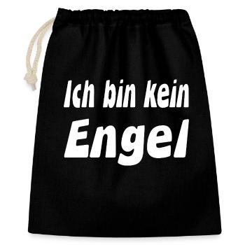 Angel - Gift Bag 40 x 50 cm - black - Front