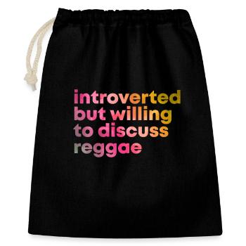 Reggae - Gift Bag 40 x 50 cm - black - Front