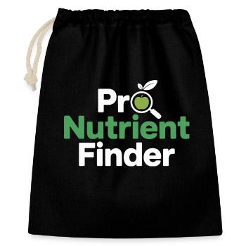 Registered Dietitian Certified Nutrition  - Gift Bag 40 x 50 cm - black - Front