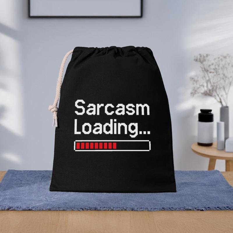 Sarcasm Loading Status Gift Bag 40 x 50 cm