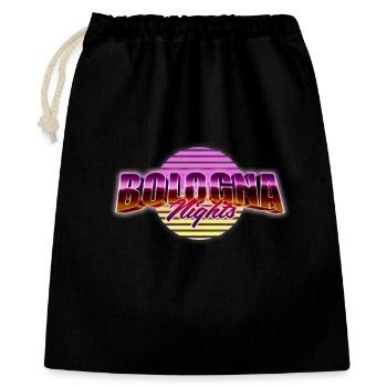 Nuits de Bologne - Sac cadeau 40 x 50 cm - noir - Devant