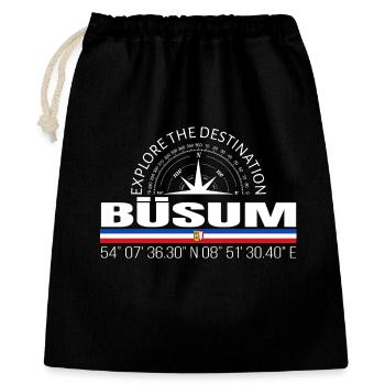 Büsum - Gift Bag 40 x 50 cm - black - Front