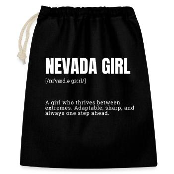 Nevada Girl : Limites audacieuses - Sac cadeau 40 x 50 cm - noir - Devant