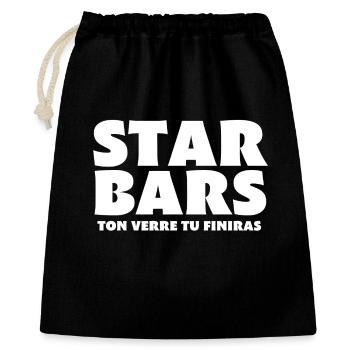 bar, bartender, bar owner - Gift Bag 40 x 50 cm - black - Front