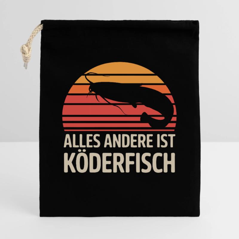 Catfish Angler – Everything Else Is Baitfish Gift Bag 40 x 50 cm