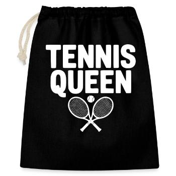 Tennis Queen - Gift Bag 40 x 50 cm - black - Front