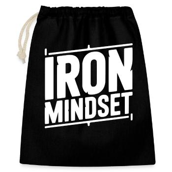 Iron Mindset - Gift Bag 40 x 50 cm - black - Front