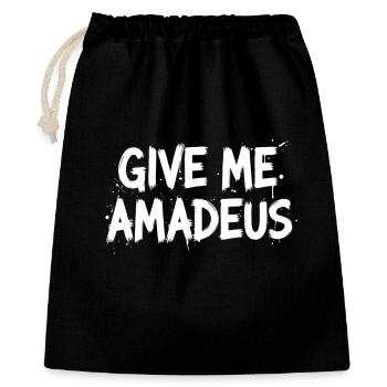 Give me Amadeus - Gift Bag 40 x 50 cm - black - Front