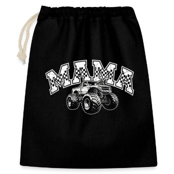 Monster Truck Mama Coole Mutter Offroad Design - Geschenkbeutel aus Baumwolle (40 x 50 cm) - Schwarz - Vorne