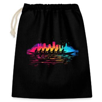 Rowing team Splotch - Gift Bag 40 x 50 cm - black - Front