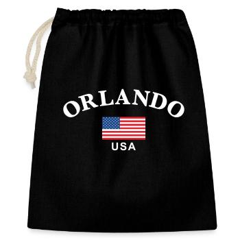 Orlando, USA - Gift Bag 40 x 50 cm - black - Front