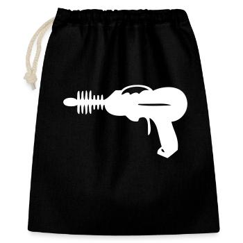à faisceau - Pistolet laser - Laser - Sac cadeau 40 x 50 cm - noir - Devant