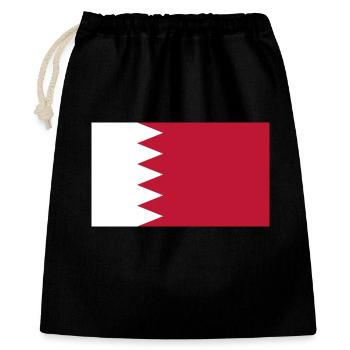 Qatar Flag Flag - Gift Bag 40 x 50 cm - black - Front