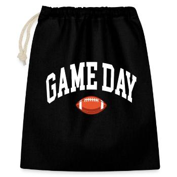 Game Day Football Fan - Gift Bag 40 x 50 cm - black - Front
